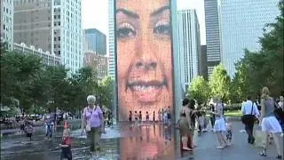 Inside, Below, and Above the Crown Fountain