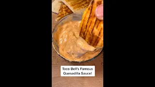 Taco Bell’s Famous Quesadilla Sauce Recipe #shorts