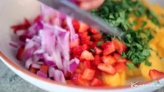 Fresh Food Friday - Strawberry Mango Salsa