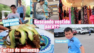 BUSCANDO VESTIDO PARA LA CONFIRMACION✝️ KEVIN LES PLATICA LO QUE COCINA