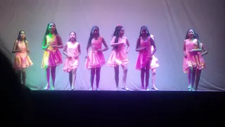 Ballet Ave María, ritmo merengue