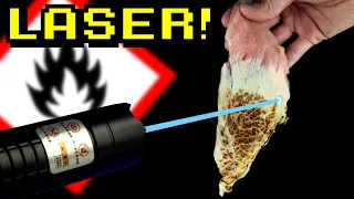 Kann ein Laser Fleisch braten?