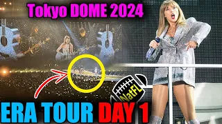 Taylor Swift GREETING in Japanese makes the audience at TOKYO DOME crazy