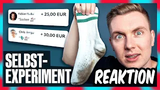 Wie reich werde ich mit getragenen Socken😑| #n1ro #reaktion