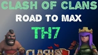 Clash of Clans Road to Max TH7- EP9- 3 EPIC RAIDS!