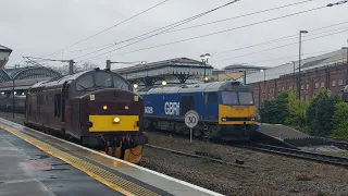 37685 on the Rescue Mission for 60026 at York 23.1.2024