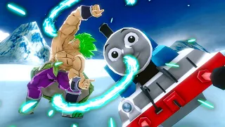 Broly and Thomas Tank Engine FUSION | Bromas Legendary Saiyan Engine | DBZ Tenkaichi 3 (MOD)