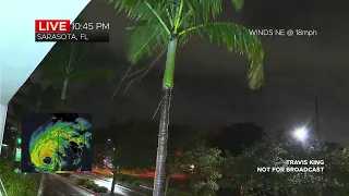 LIVE - Sarasota, FL as Hurricane Ian Approaches