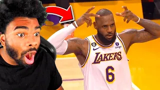 FINALLY MADE PLAYOFFS!!!!!!  Lakers vs Jazz Full Game Highlights | April 9, 2023 | NBA REACTION