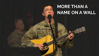 The U.S. Army Band "Country Roads" performs "More Than a Name on a Wall"