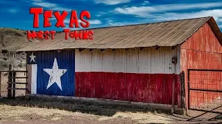 Top 10 WORST towns in Texas. The Lone Star state has some not so great towns.