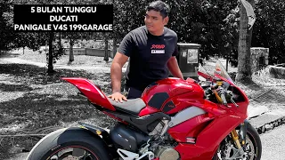 199GARAGE VLOG : UNBOXING FIRST EVER SUPERBIKE 199 GARAGE DUCATI PANIGALE V4S