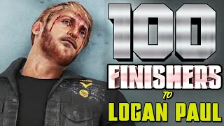 WWE 2K 100 Finishers To Logan Paul!