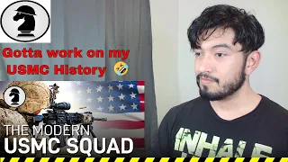 Marine Reacts to USMC Rifle Squad Evolution (By Battle Order)