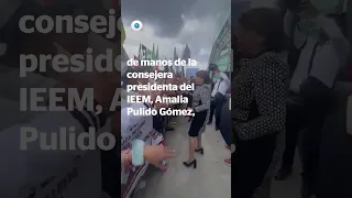 Entregan constanmcia de maytoría de votos a Delfina Gómez | #IndigoEnCorto