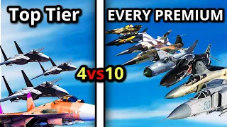 CAN 4 PROS BEAT 10 PLAYERS IN EVERY TOP TIER PREMIUM (went horribly wrong)