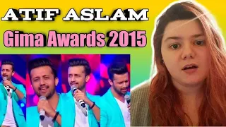 Atif Aslam Performance Gima Awards 2015 | REACTION
