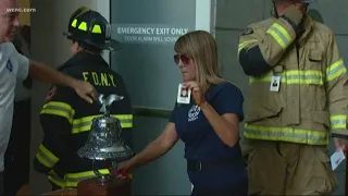 Charlotte firefighters climb 110 stairs to honor 9/11 first responders