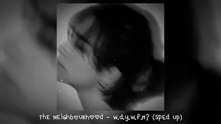 the neighbourhood - w.d.y.w.f.m? (𝒔𝒑𝒆𝒅 𝒖𝒑)