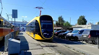 Трамвай К1Т306 №5001, маршрут №28 21.09.2021 / Tram К1Т306 №5001, route №28