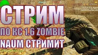 СТРИМ ПО КС 1.6 ЗОМБИ! (VIP+ADMIN+BOSS+LORD+ARCANA+DARK+СОЗДАТЕЛЬ)