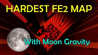 I played the HARDEST Flood Escape 2 Maps with MOON GRAVITY?! | Roblox