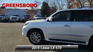 Used 2015 Lexus LX 570 570, Greensboro, NC TF4168078