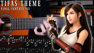 Tifa's Theme - Final Fantasy VII Rebirth - Fingerstyle Guitar Tutorial + TAB