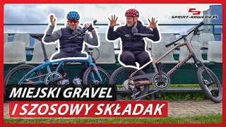 Miejski gravel i rower szosowy składany + zawody 🏎 Polygon Zeta i Urbano