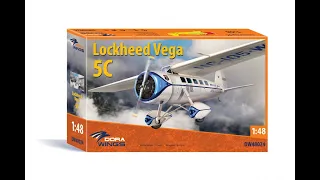 *Quick Inbox Review* Dora Wings 1/48 Lockheed Vega 5C