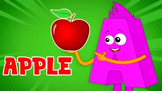 Phonics Song, Learn A To Z with Mr Alphabet and Preschool Rhymes for Babies