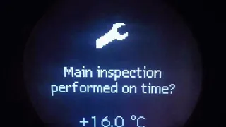 Main inspection performed on time