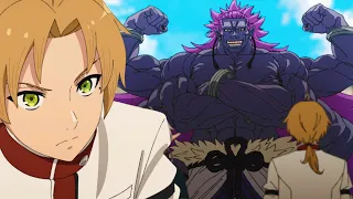 Rudeus fights with the Demon Lord!! | Mushoku Tensei Jobless Reincarnation Season 2 Episode 8