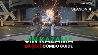Jin Kazama B3 Counter Hit Combo Guide | Tekken 7