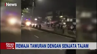 2 Kelompok Remaja Bersenjata Tawuran di Bekasi, Pelaku Saling Janjian Lewat Medsos #iNewsPagi 10/01