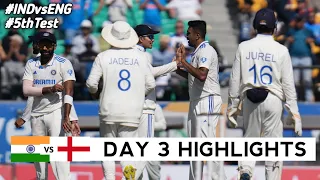 India vs England 3rd Test Match Day 4 Highlights 2024 | IND vs ENG 3rd Test DAY 4 Full Highlights