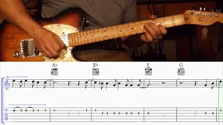 How to Play Still Rock n' Roll to Me by Billy Joel on Guitar with TAB