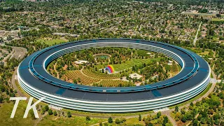 Inside The 5 Billion Dollars Apple Headquarters in 1 minute