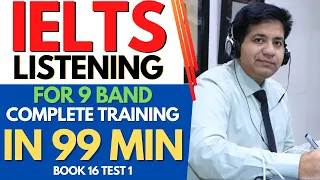 IELTS Listening For 9 Band - Complete Training in 99 Minutes By Asad Yaqub