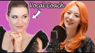 Vocal Coach Reaction to BOL4 (볼빨간사춘) - Dingo Killing Voice (딩고뮤직) ....she is absolutely adorable!