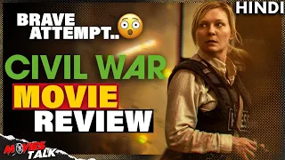 Civil War (2024) - Movie REVIEW | Most Expensive Film of A24..😲😱