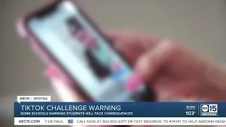 Valley schools warning parents of viral TikTok challenge encouraging theft, vandalism