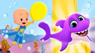 Baby Shark Balloons | Milking Cow  and more adventures and songs with Cuquín