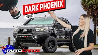 🔥 DARK PHOENIX 🔥 // TOYOTA HILUX Build Wheels, Tyres, Roll R Cover, 4x4 Accessories & More