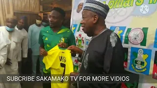 Ahmed Musa unveiling at Kano Pillars