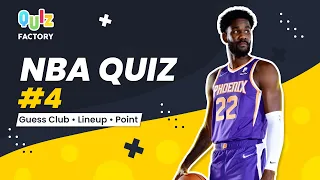 The hard NBA quiz. A challenge for true fans! NBA Quiz #4