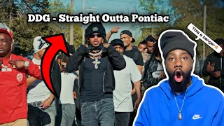 DDG - Straight Outta Pontiac ( official video ) | Reaction 🔥🔥