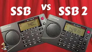 C.Crane CC Skywave SSB vs SSB 2 Shortwave Portable Radio