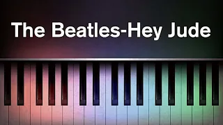 The Beatles - Hey Jude (Karaoke Piano)