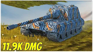 Jg.Pz.E100 - 11.9K DMG 7 KILLS ● WoT Blitz Gravity Force